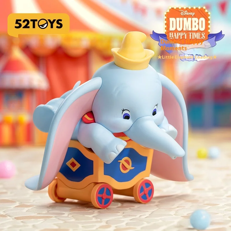 

New 52toys Disney Dumbo Happy Hour Series Blind Box Cute Hand-Made Trend Toy Dolls Decorate Children'S Holiday Birthday Gifts