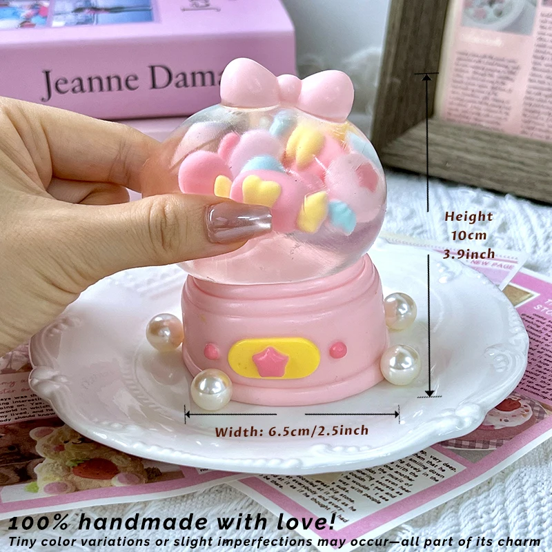 Candy Gachapon ซิลิโคนเกรดอาหาร Taba Squishy,สํานักงานความเครียดบรรเทาครีมนุ่ม Handmade Squeeze ของเล่น,ของขวัญคริสต์มาสฮาโลวีน