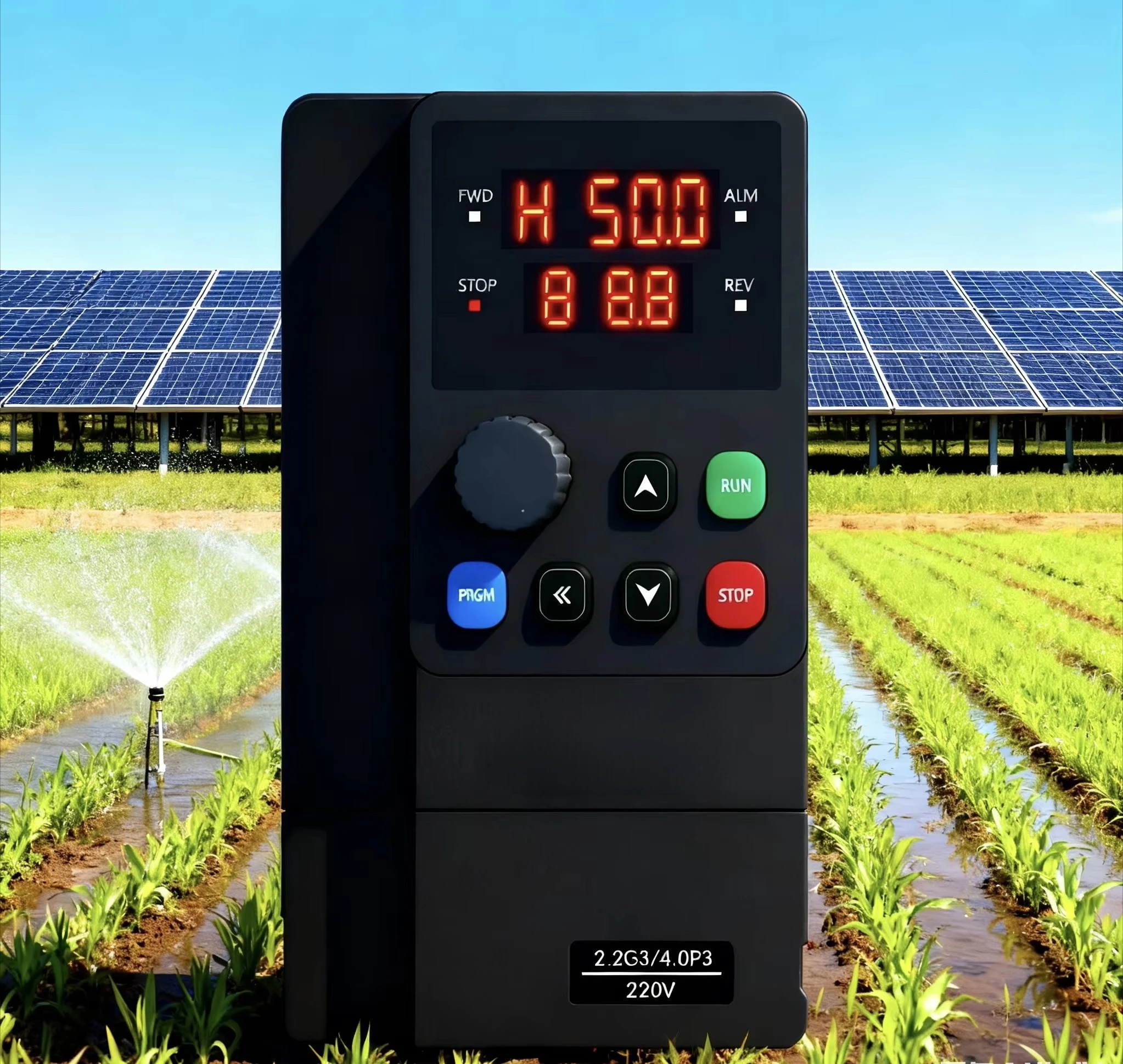 Solar Pump Inverter 2.2Kw - Yüksek Performanslı M-driver Solar Pompa İnvertörü
