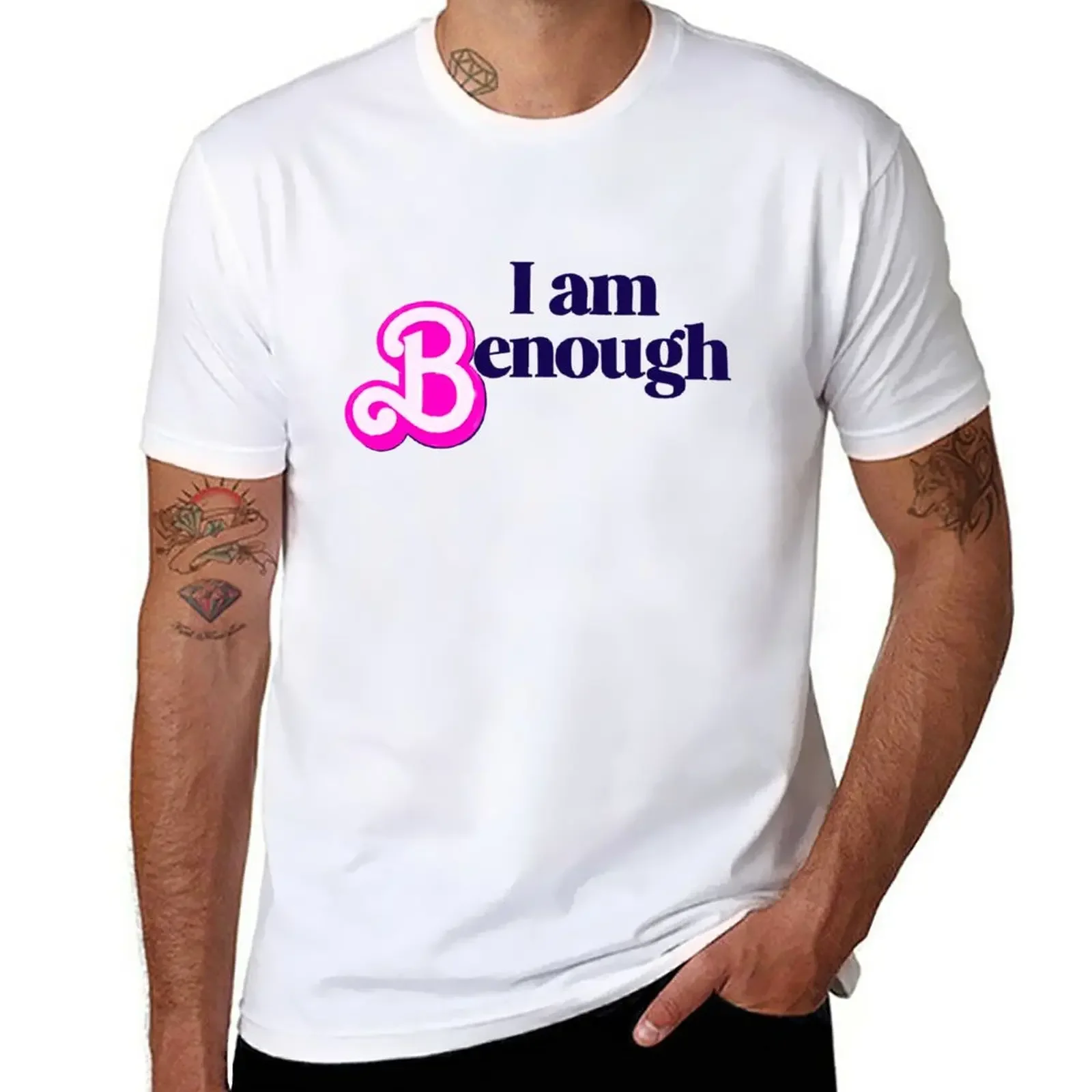 

New I Am Benough T-Shirt rapper graphic tees new edition Aesthetic clothing oversized t shirts for men