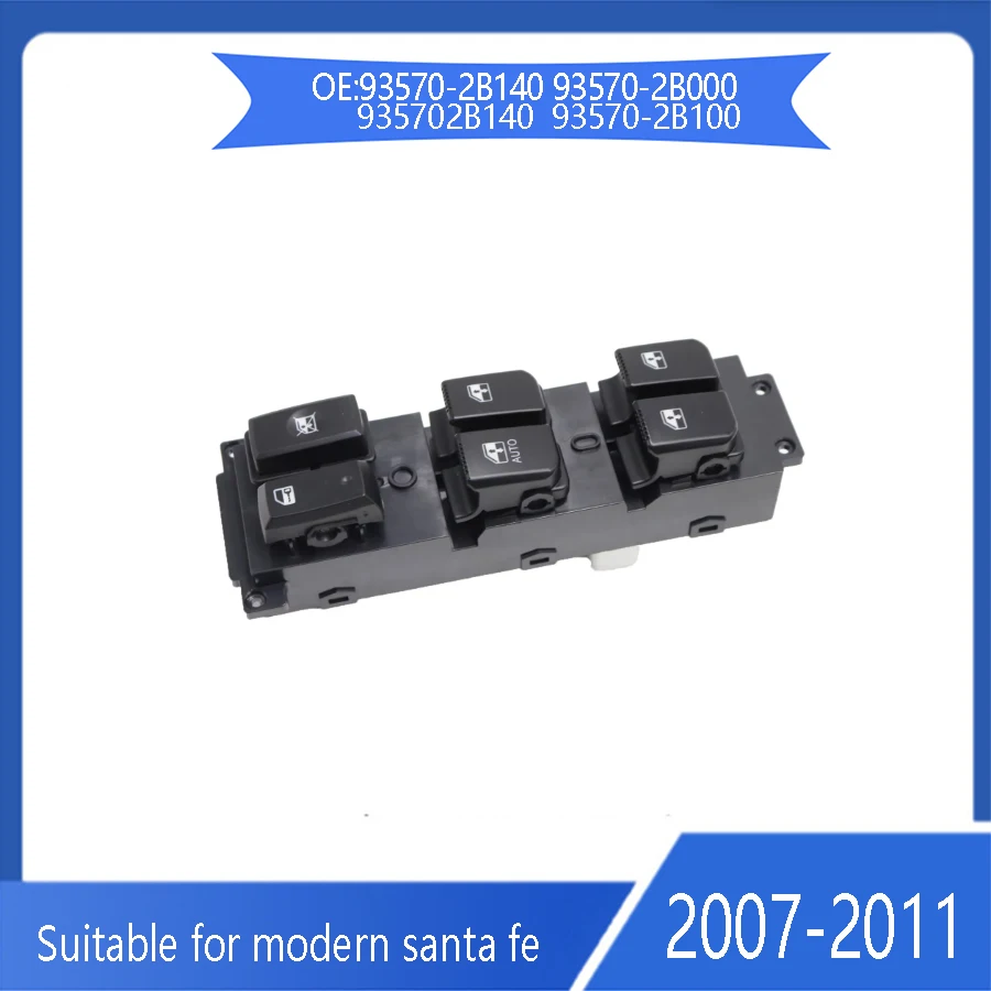 For modern santafe automotive glass lifter switch 93570-2B140 high AUTO/14 pin/adjustment switch 2007 2008 2009- 2011 auto parts