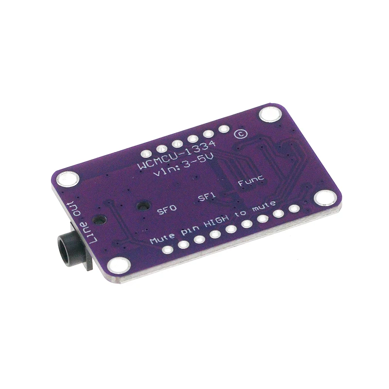 DAC Module 1334 UDA1334A I2S DAC Audio Stereo Decoder Module Board For Arduino 3.3V - 5V