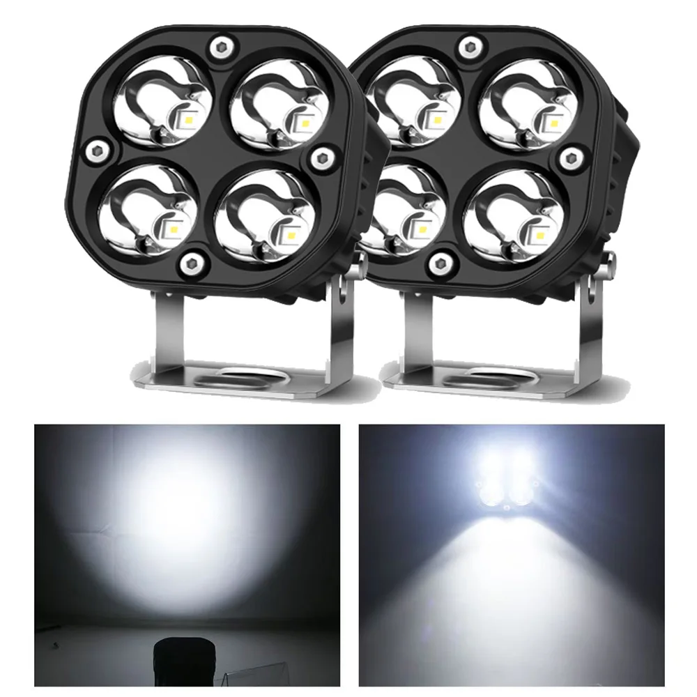 

LED Work Light White Running Light ,Auxiliary Headlights for Jeeps,Offroad Automobile Truck Driving Searchlight 12V/24 Auxbeam