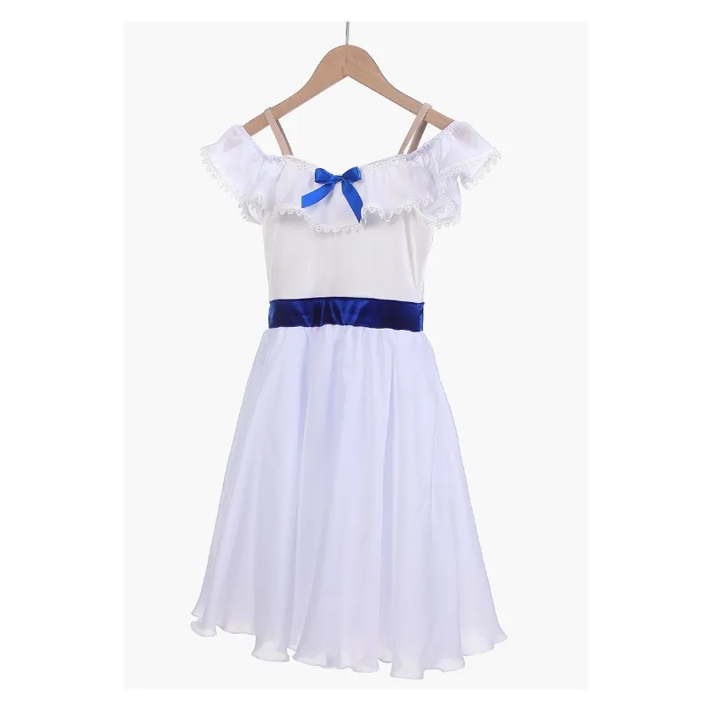 Tutú de Ballet profesional largo para niños y adultos vestido tutú de Ballet blanco para niñas falda larga traje de baile de competición