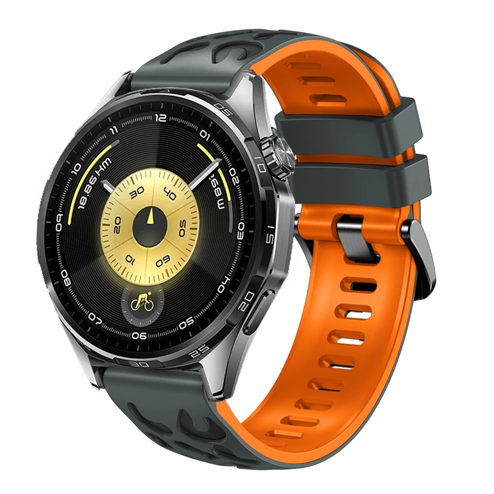 سيليكون حزام لهواوي ساعة GT6 GT6 برو 46 مللي متر حزام الساعات سوار لهواوي ساعة 5/GT5 برو 46 مللي متر حزام الساعات اكسسوارات Correa #3