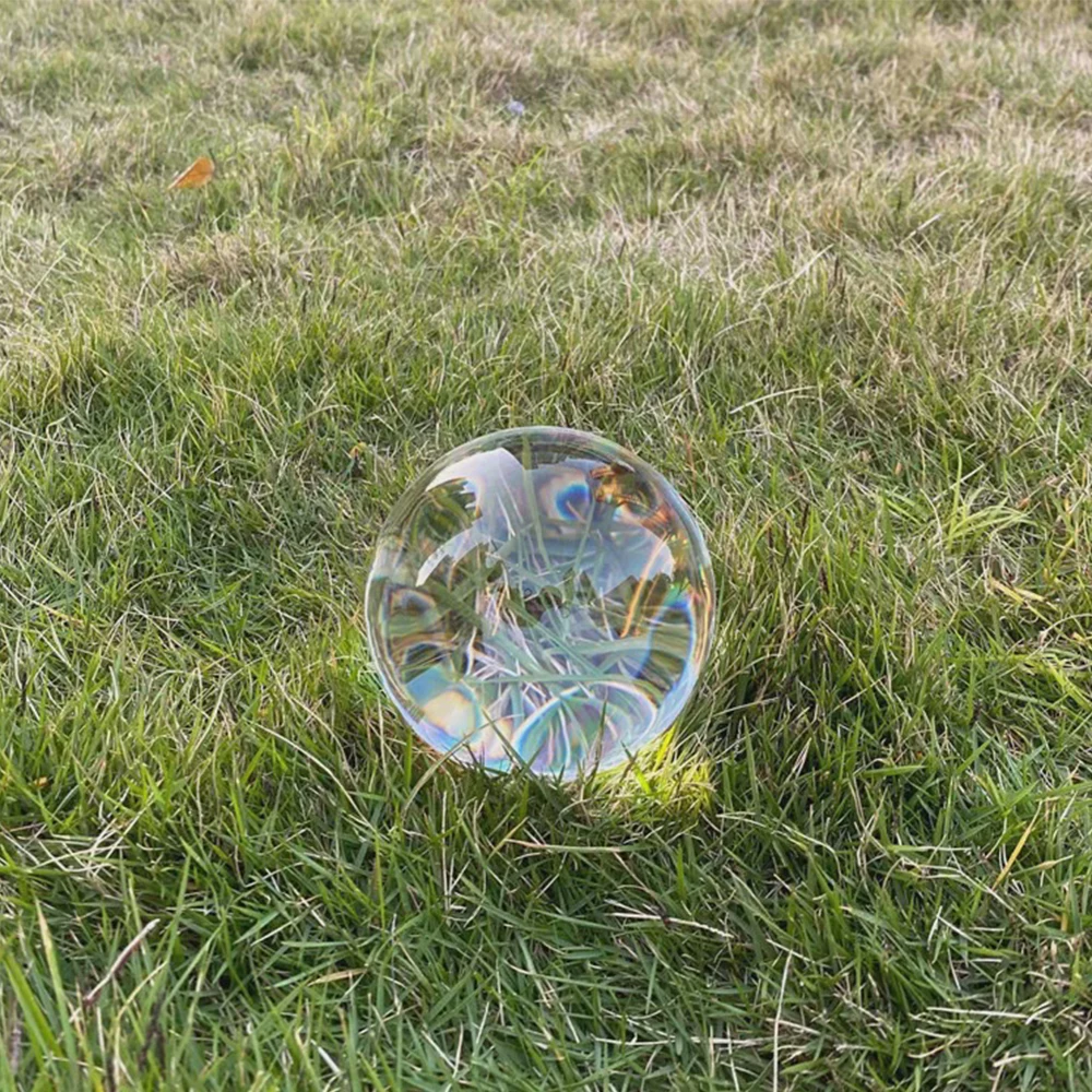 1Pcs Dia 12mm-120mm Solid Color High Transparency Ball DIY Handmade Solid Ball Home Garden Decoration Fish Tank Ball