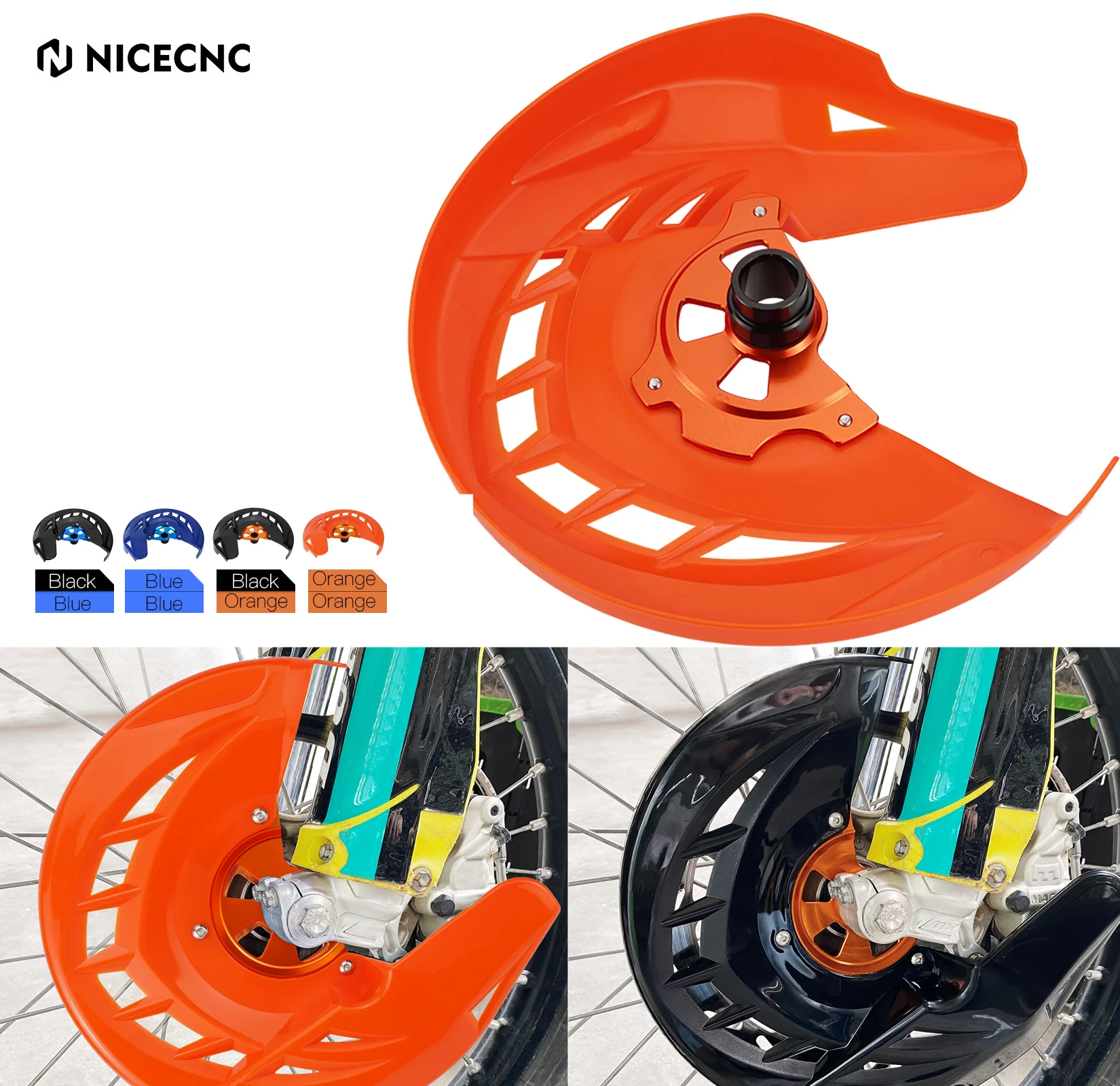 For KTM EXC 300 2025 Front Brake Disc Rotor Cover Guard XW-F 500 XCF-W EXC-F 450 SX-F 350 XC-F XC-W 250 XC 150 SX 125 2016-2025
