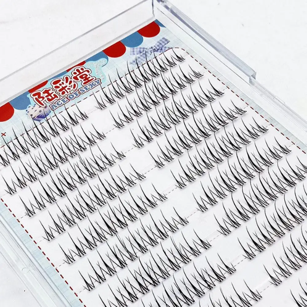 Cils en forme de V croisé, grappe de cils, articles de maquillage pour les yeux doux, Extension de cils, cosmétiques utiles, fournitures à usage quotidien, faux cils