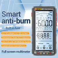 ANENG 681 6000 Counts Digital Multimeter Smart Anti-burn Rechargeable Universal Meter NCV Tester 5-inch Large LCD