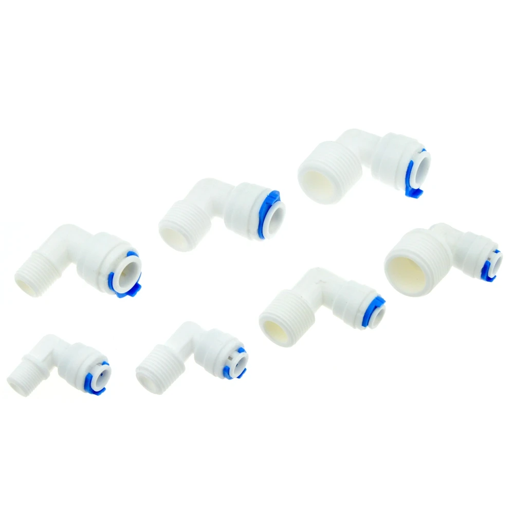 RO Water Elbow Quick Coupling Fitting 1/4\