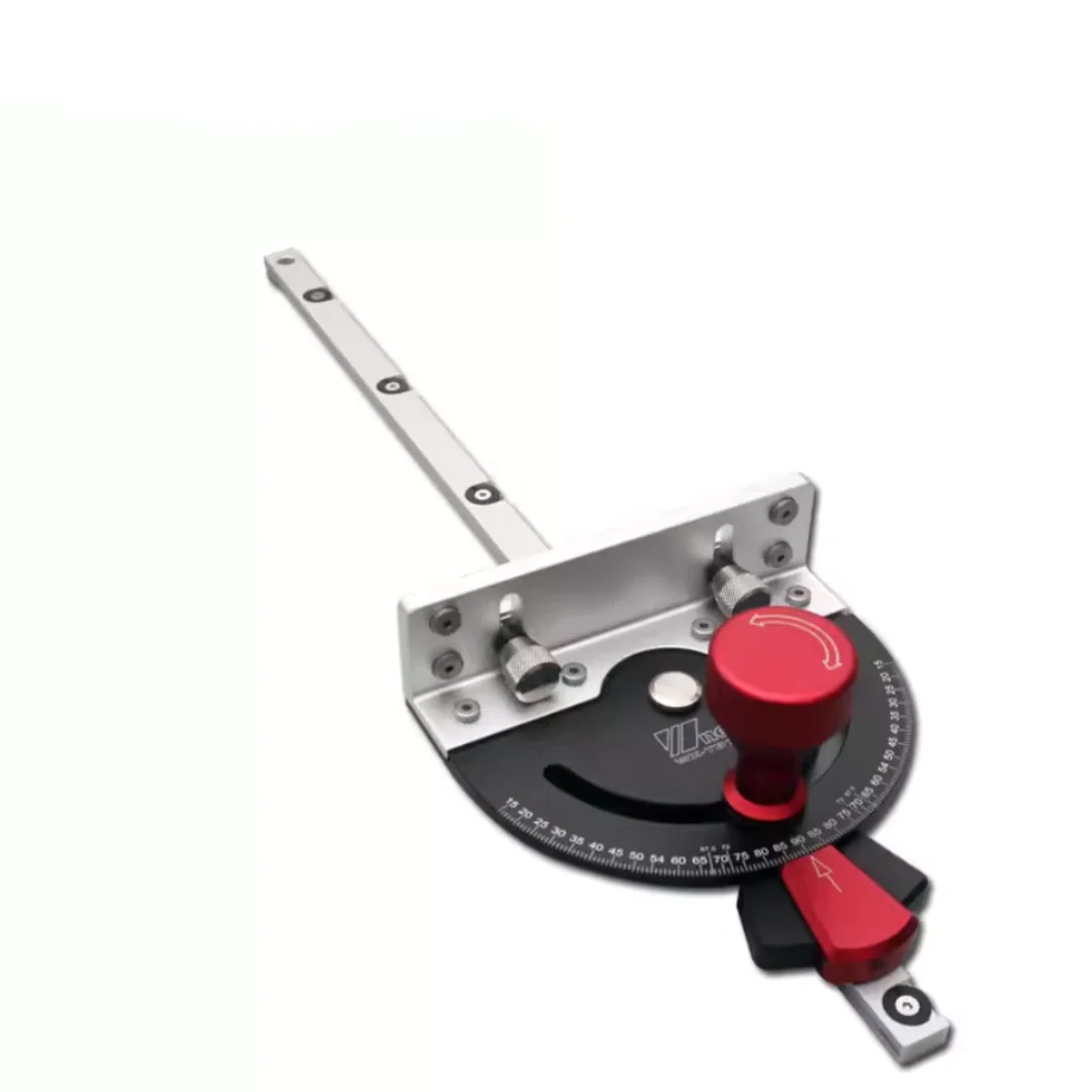 Premium WX-TB178 Miter Gauge, Scalable Aluminium Box Joint Jig