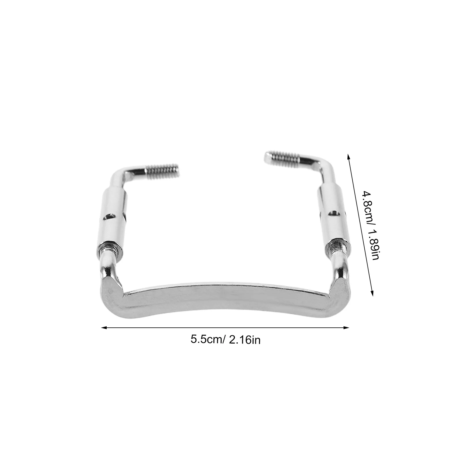 8 قطعة مسامير مسند الذقن الكمان الفضية استبدال الأجهزة آمنة إصلاح الكمان إصلاح أجزاء الذقن بقية تعديل الصيانة