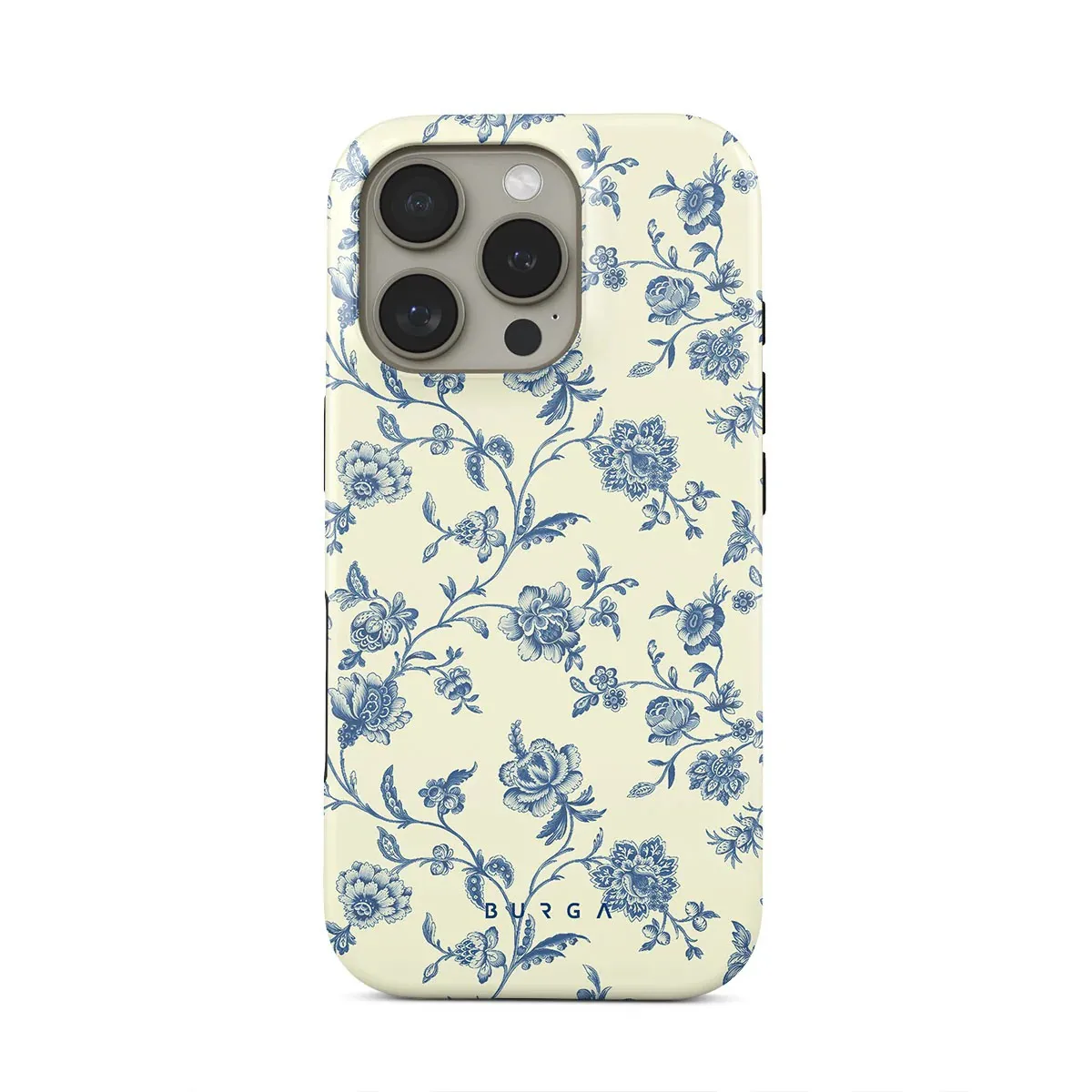 

Fashion Retro Flowers Phone Case for iPhone 16 15 14 13 12 11 Pro Max Plus Luxury Magnetic Double-layer Back Cover BURGA Fundas