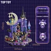 Sanrio Kuromi Amethyst Castle Patchwork Building Blocks 2 Kuromi Character Assembling Toy Duży model budynku Prezent dla dzieci 5