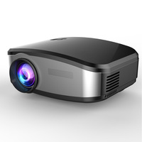 CHEERLUX C6 mini LED projector 800x480 Support 1080P 1200 lumens Home theater /USB/VGA/AV/DTV mini proyector PK UC40 UC46