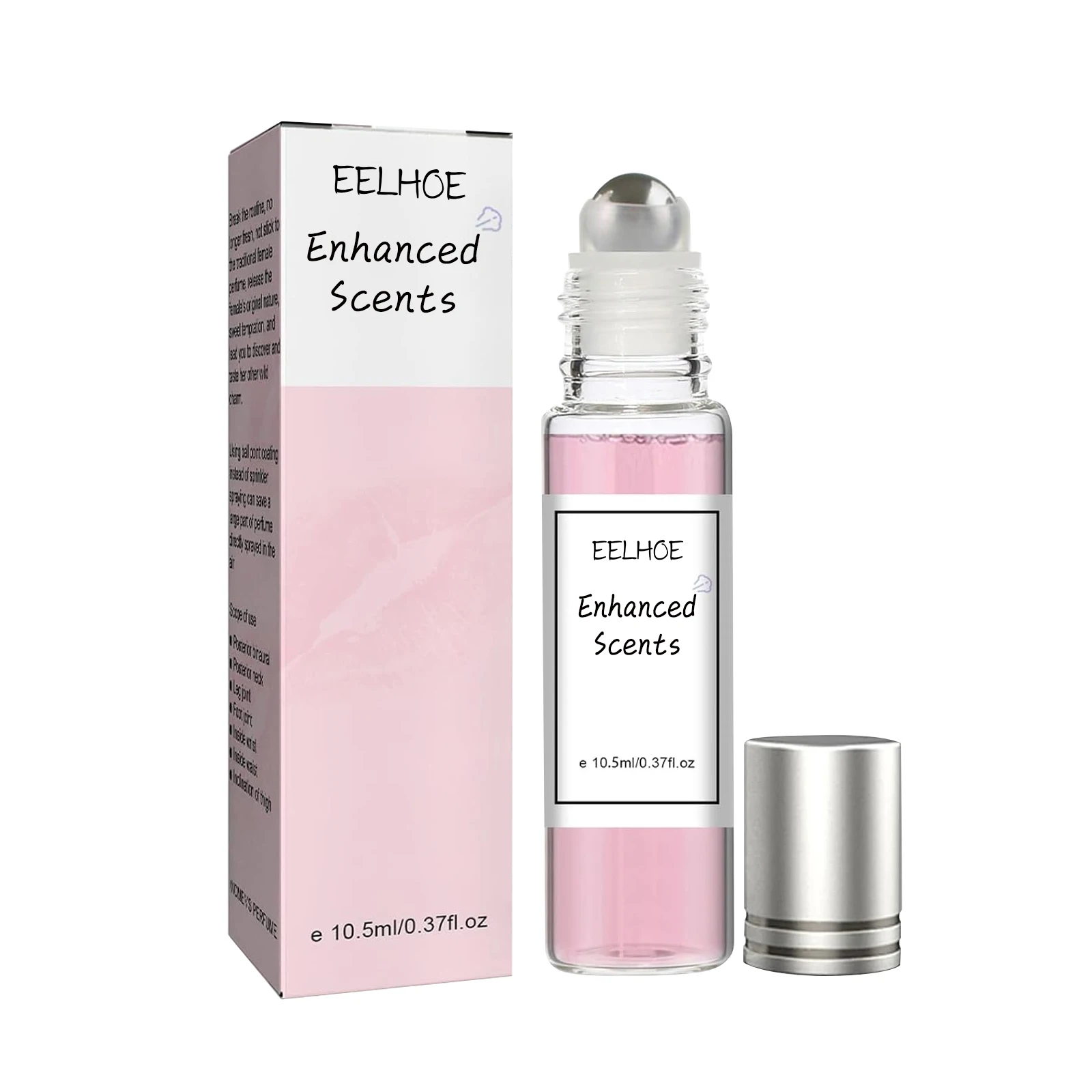 EELHOE-Perfume Portátil para Mulheres, Névoa Corporal, Fragrância Natural de Flores Frescas, Perfumes Melhorados, Spray Desodorante de Rolo, 10ml