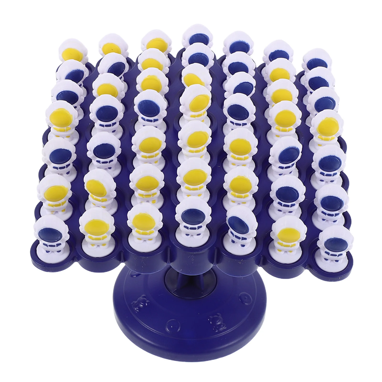 مجموعة واحدة من لعبة شجرة التوازن على الطاولة، تحدي التراص لرائد الفضاء للأطفال العائليين - يعزز التنسيق والمهارات الحركية الدقيقة