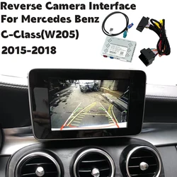 For Mercedes Benz C-class W205 2015-2018 Reverse Camera Recoder HD Rearview Parking Camera Interface Update Original Screen