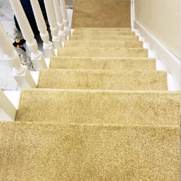 NONE Nordic Stair Treads Solid Wood Beige 24x65 cm 9