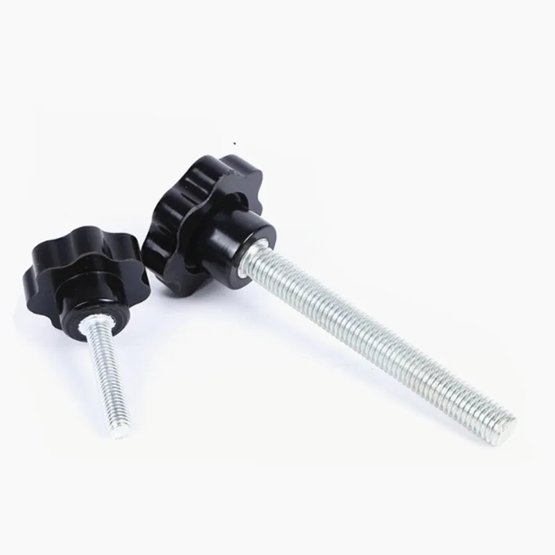 Vite di serraggio della manopola a stella della maniglia di serraggio in bachelite da 10 pezzi M8x16-80mm