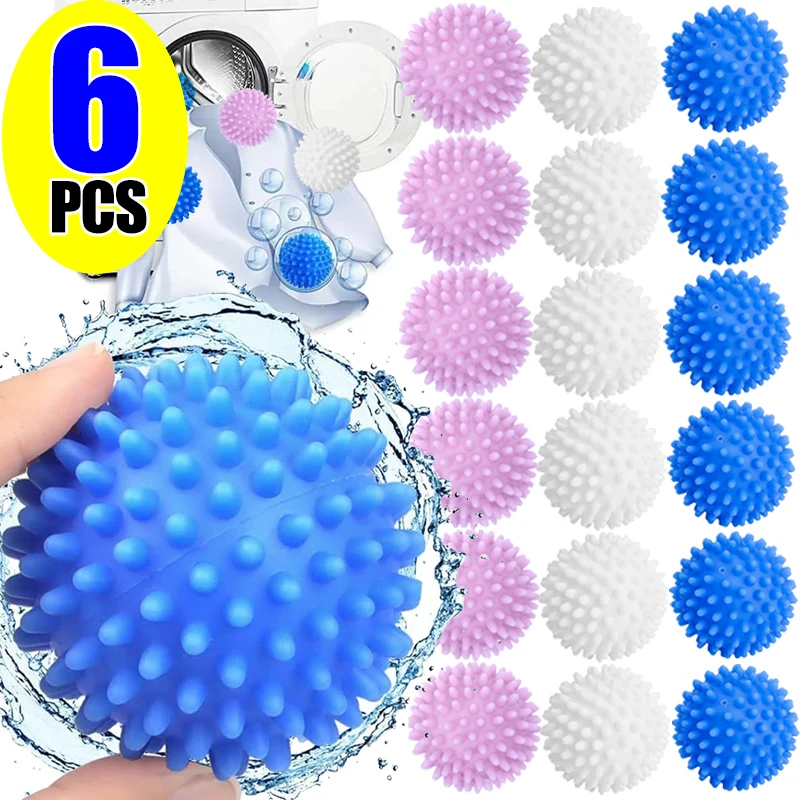 Magic Laundry Balls Reusable Washing Machine Hair Remover Anti-winding Anti-tangle Clothes Cleaning Ball Washing Softener Ball