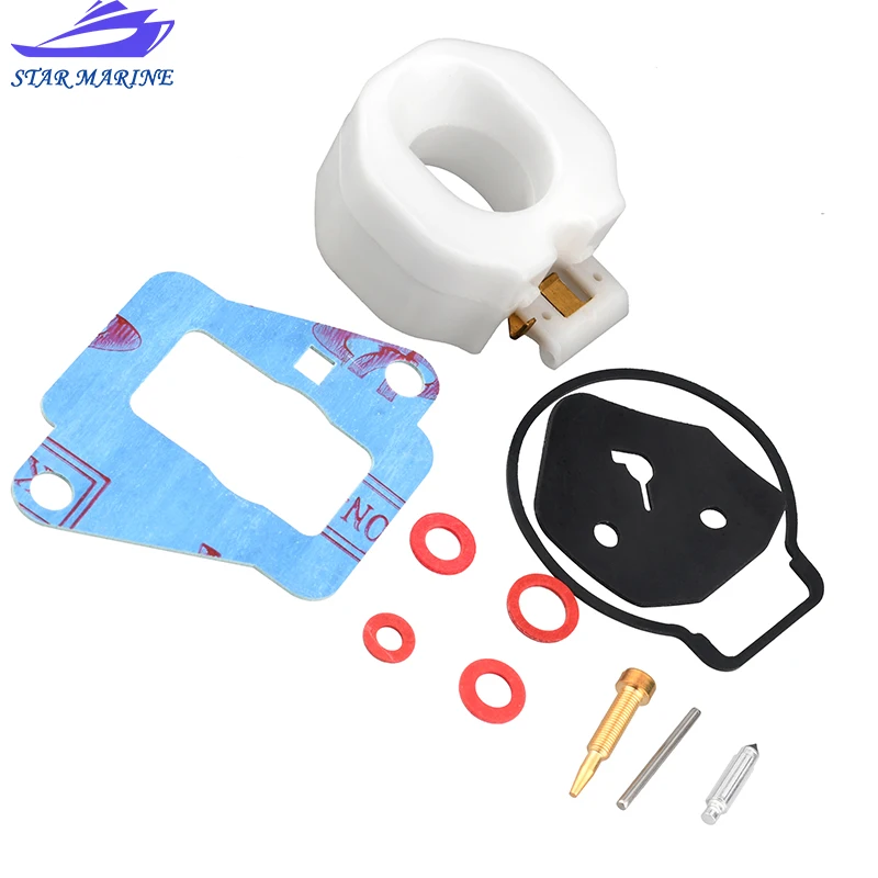 684-W0093 Yamaha Outboard Engine New Carburetor Repair Kit 9.9HP 15HP 6E7-W093-00 6E8-W093-00 Marine Accessories