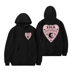 Sam and Colby XPLR Men's and Women's Hooded Sweatshirt Long sleeved Hooded Sweatshirt Warm Street Clothing Winter Top