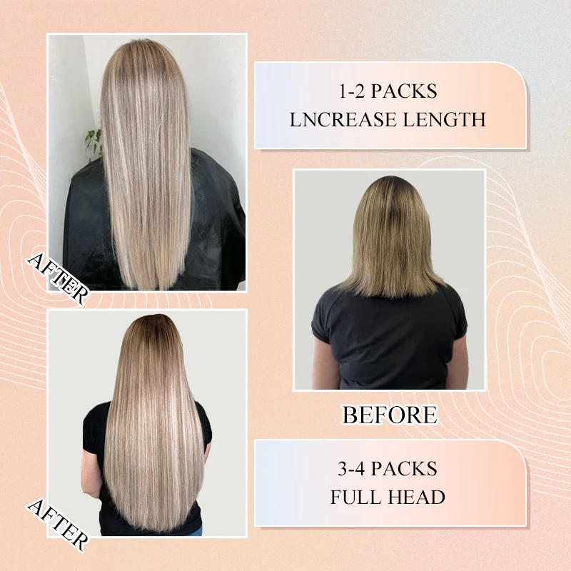 Neitsi Ombre Tape In Natuurlijke Human Hair Extensions 100% Echt Zelfklevend Menselijk Haar Naadloze Huid Inslag Tape Lijm Op Haar 12 "-20"