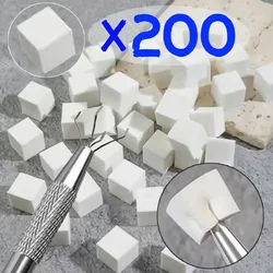 Mini Square Nail Art Sponge with 4 Claws Nail Sponge Metal Grabber Set Multipurpose Blush Gradient Sponges Beauty Manicure Tools