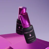 Pinky Leem nouvelle mise à niveau 1S séchage rapide UV LED colle à cils LED Extension de cils adhésif violet rose couleurs claires colle UV 5