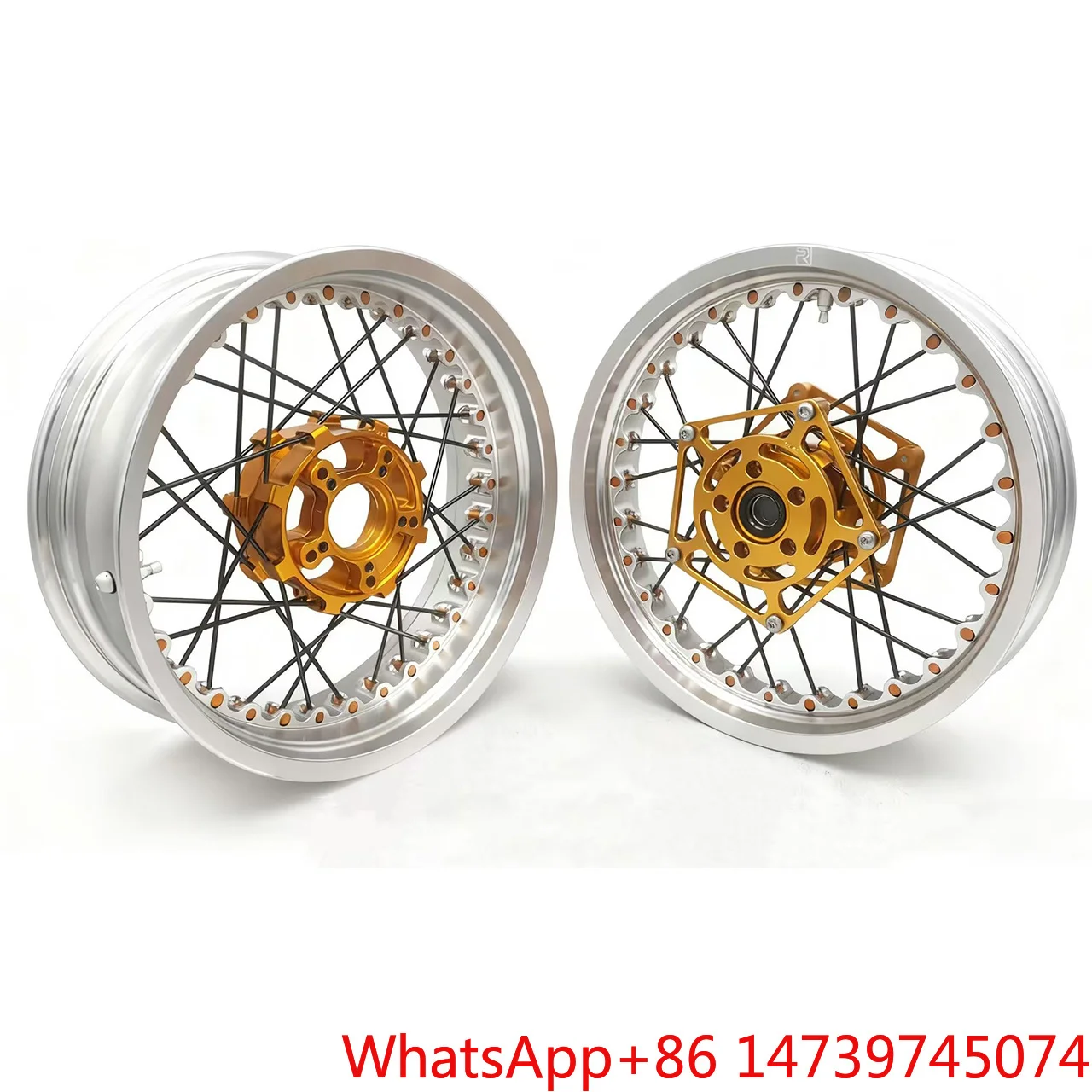 Aluminum Alloy Motorcycle Wheels Rim Accessories Front & Rear Wheel For RNINET ModelsZhang Xue Same‑Style Motorcycle Alloy Whee
