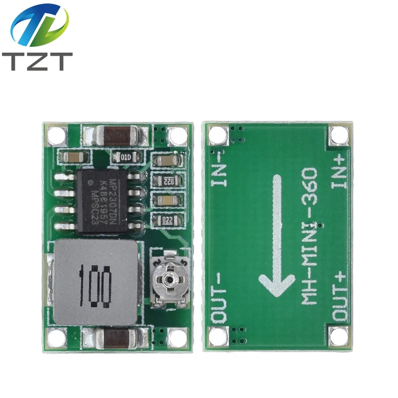 Mini360 RC Airplane Module Mini 360 DC Buck Converter 2A Step Down Module 4.75V-23V to 1V-17V 17x11x3.8mm New LM2596 image 4
