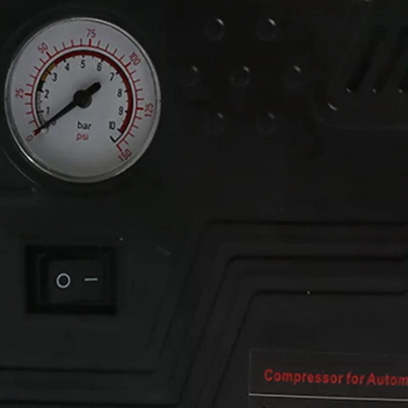 

12V Tire Inflator Air Compressor Portable Car Tire Inflator Tire Pressure Gauge For Car Tires Bicycle Air Compressor Accessories