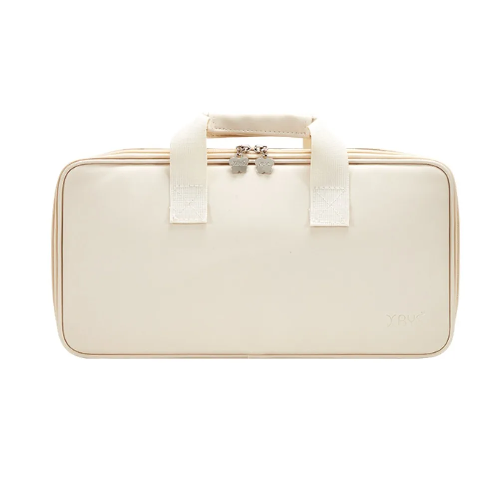 65/75/87/98 Keys Mechanical Keyboard Storage Bag Thickened Fabric PU Leather Keyboard Protective Bag Waterproof Large Capacity