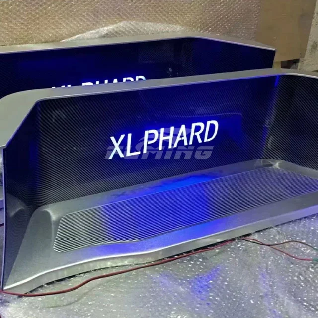 Panele ochronne ze stali nierdzewnej Granvia, pedały ze stopu aluminium do modernizacji wnętrza, akcesoria do przeróbek.