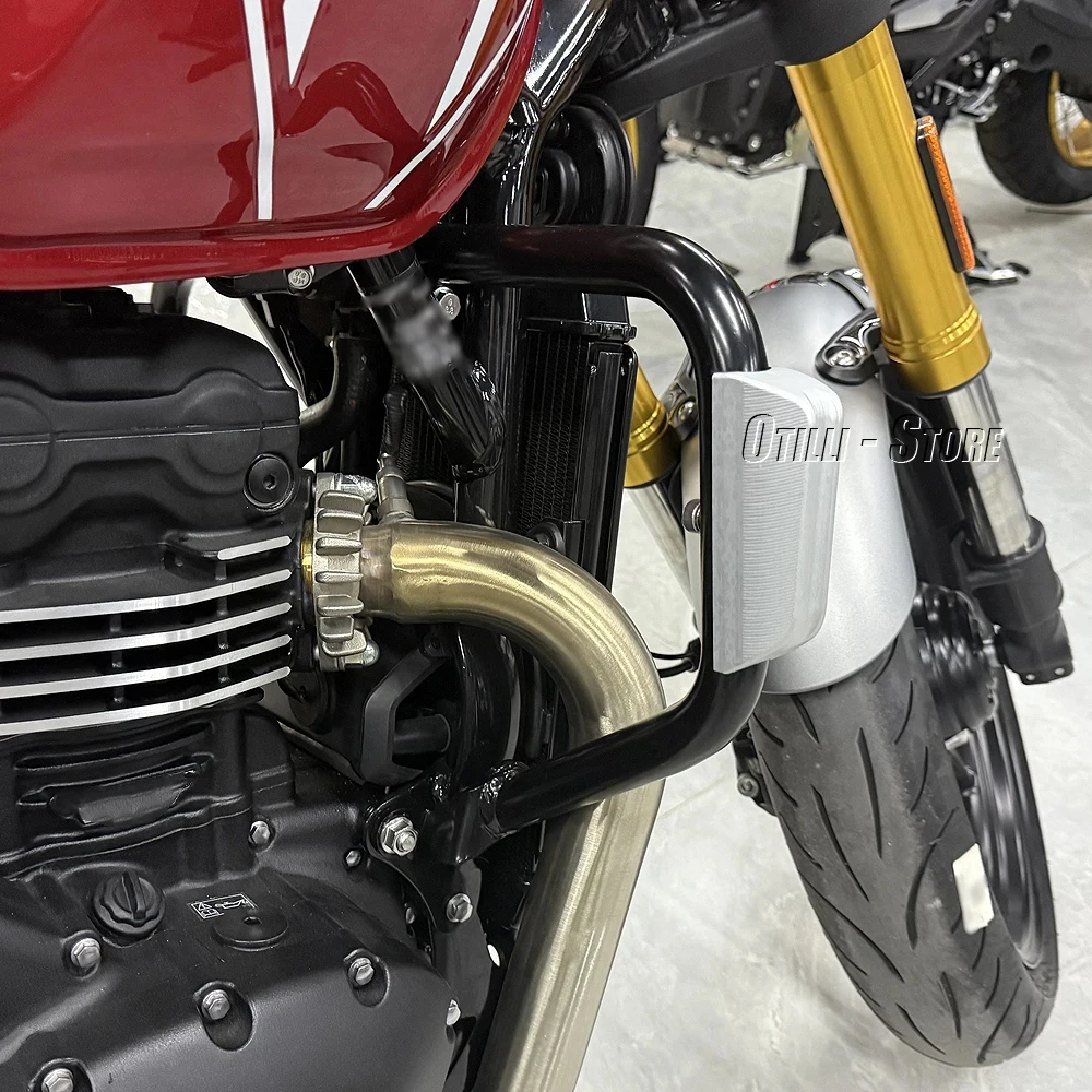 For Speed 400 Scrambler 400X 2024 2025 Motorcycle Engine Guard Highway Crash Bars Bumper Protector Scrambler 400 X