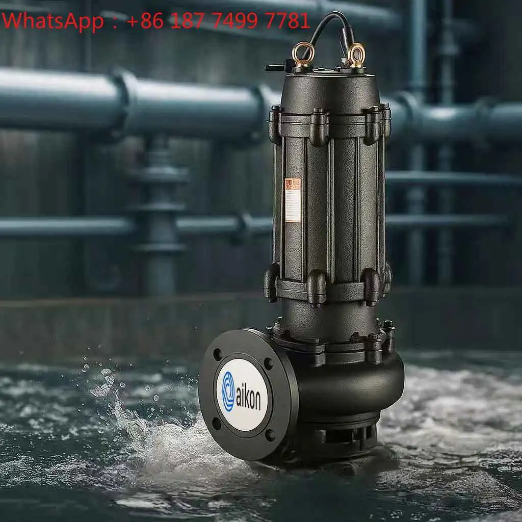 Aikon 2hp Submersible Sewage Pump Stainless Water Pump for Irrigation 3 Phase 380v