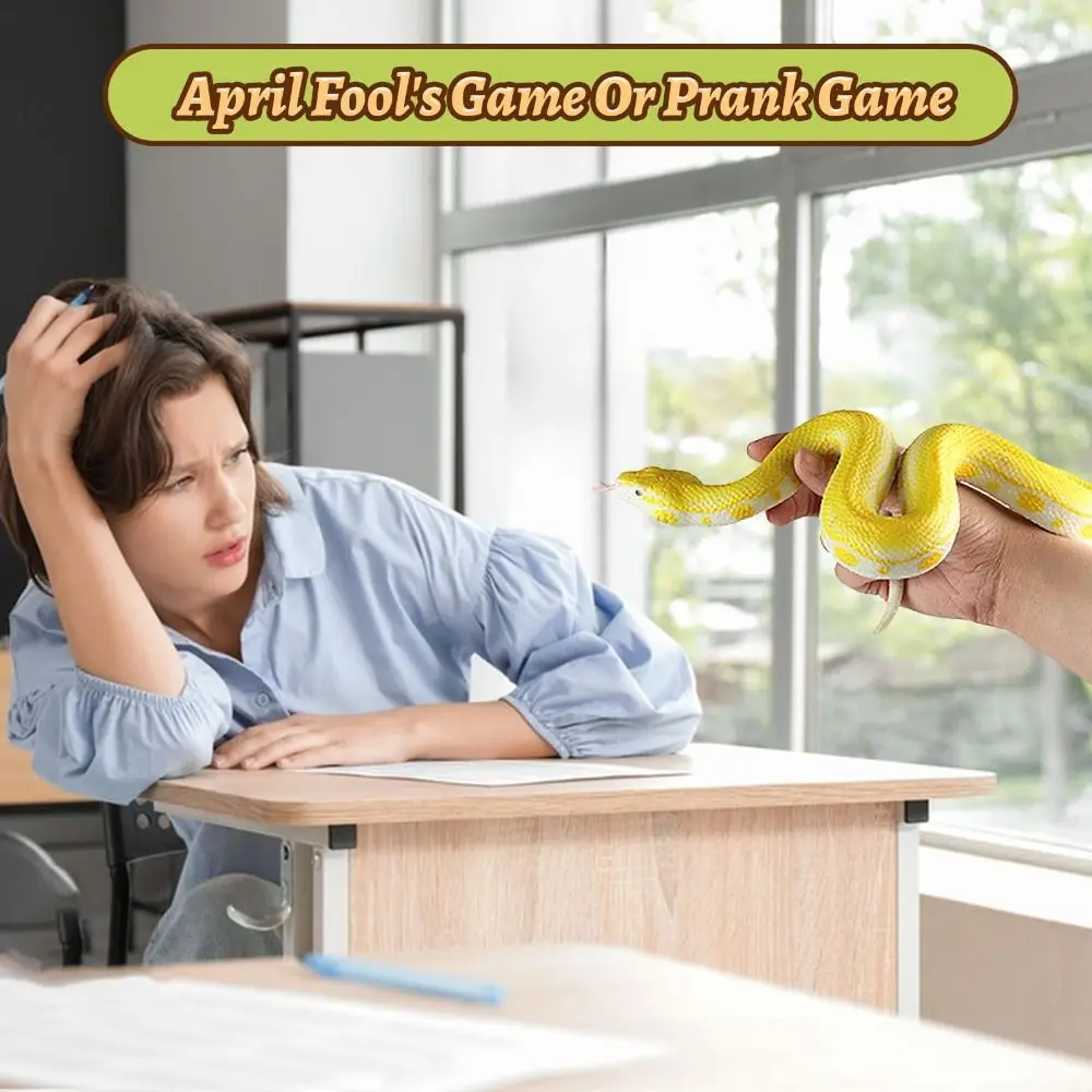 

Кобра Гремучая змея Питон Реалистичные поддельные змеи Прозрачные линии Текстура Сохраняют птицы на выезде Змеиные игрушки Мягкая резина Забавные