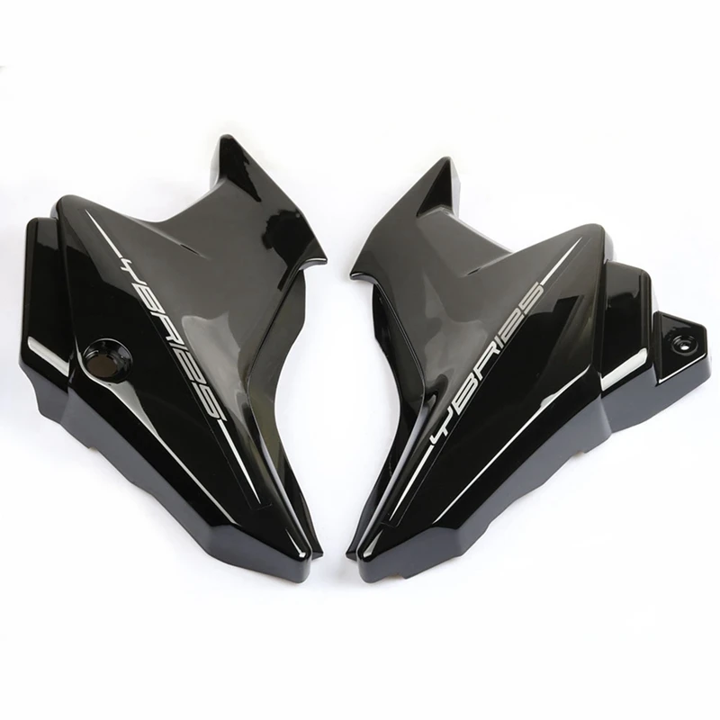 Motorcycle Battery Side Fairing Covers Panel Left Right Guards Parts For YAMAHA YBR125K YBR 125K YBR125 K 2016-2019