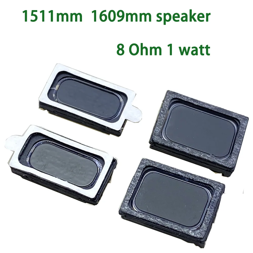 Динамик1511/1609 Алюминиевая пленка Шрапнель Квадратный магнитный динамик 8 Ом 1 Вт IP68 Водонепроницаемые умные носимые часы Динамик для ноутбука