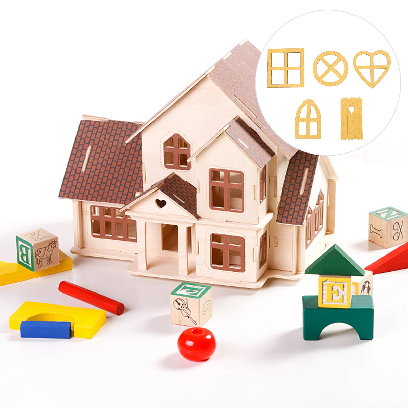 

6Pcs Miniature Fairy Garden Decoration Eco Friendly Sturdy Mini Courtyard Ornament Creative Delicate Miniature Decor for Fairy