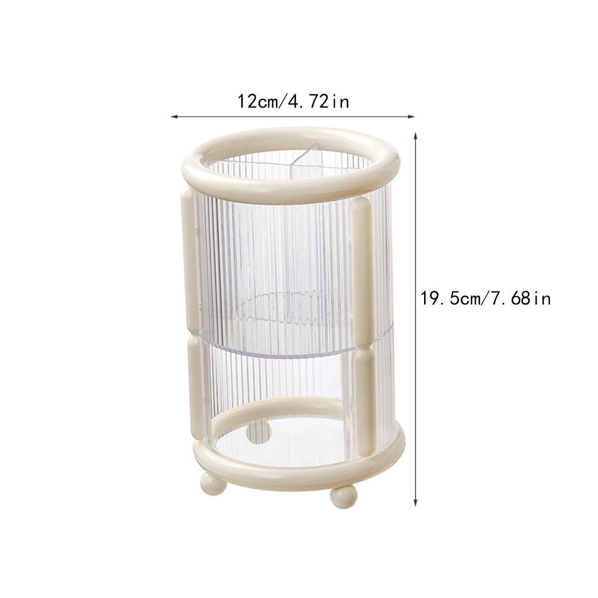 1Pcs Makeup Storage Container for Makeup Brush Lipstick Eyebrow Pencil  Eyeshadow Brush Powder &Foundation Holder Pen Holder
