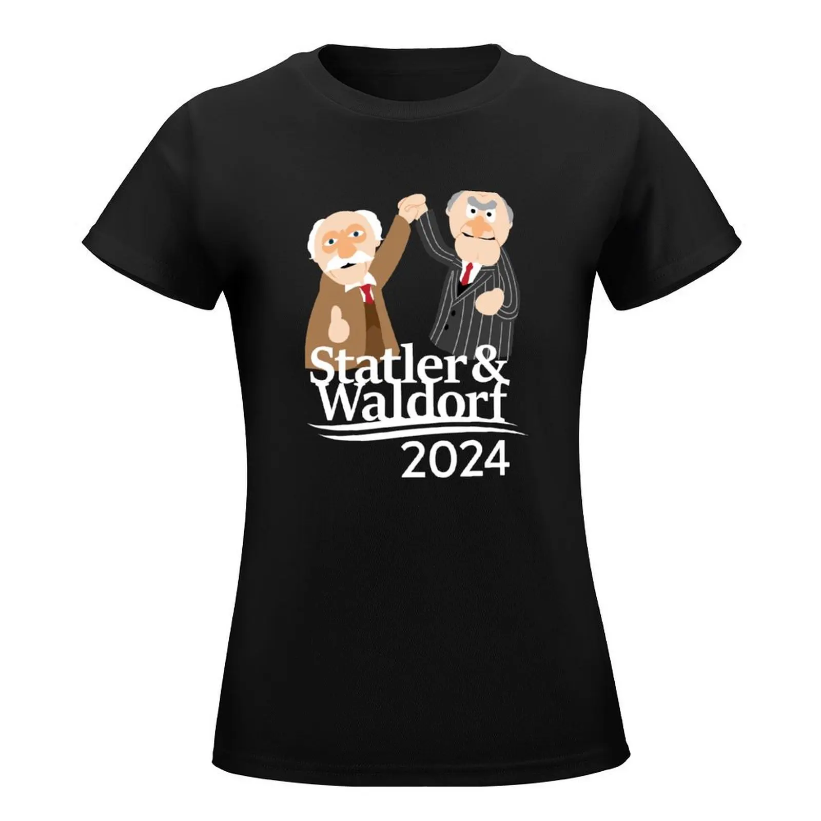 Statler & Waldorf 2024 T-Shirt oversized Blouse t shirt Women