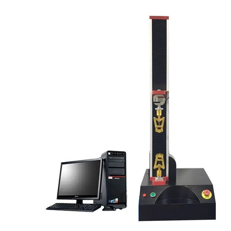 

Универсальная испытательная машина с одной колонной грузоподъемностью 500 кг для испытаний на растяжение, отслаивание и разрыв пленок из пластика и резины