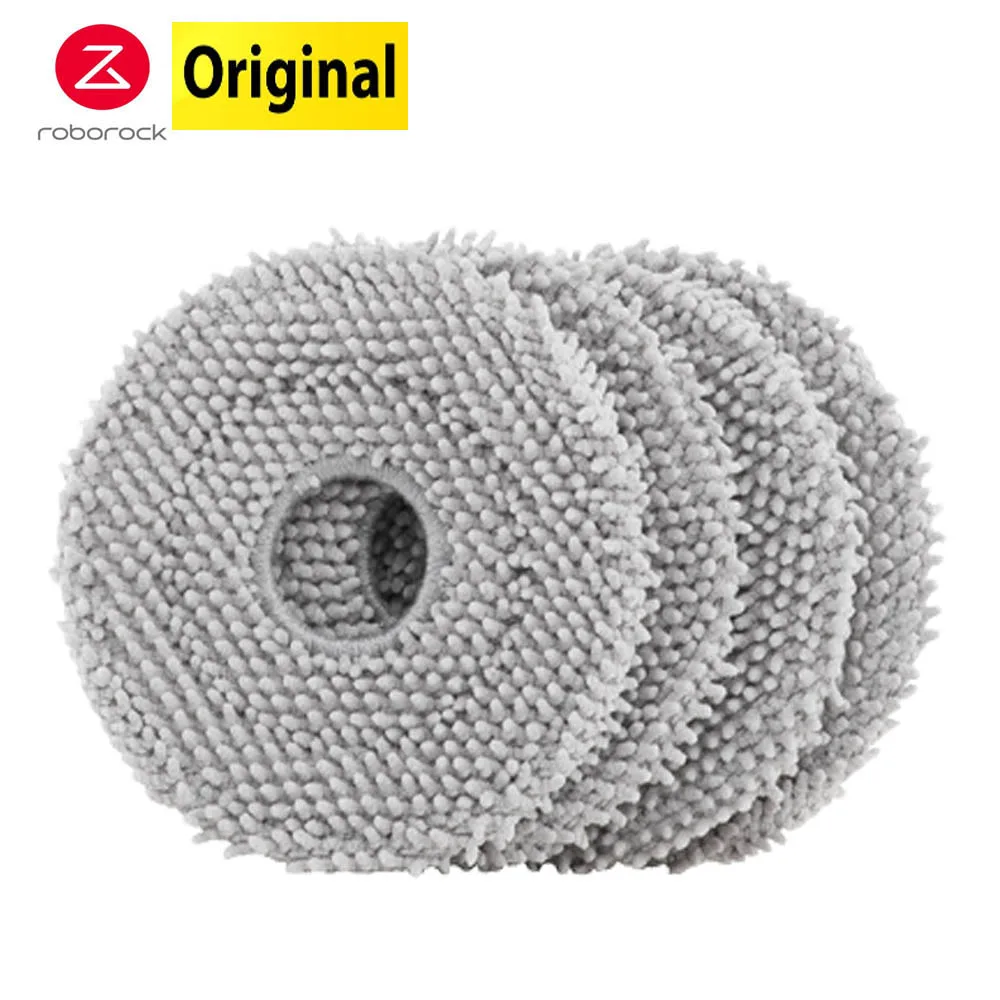 Original Roborock Q Revo Rotating Mop Cloth Accessories For P10 Q Revo MaxV Vacuum Antibacterial Rotary Mops Pad Spare Parts