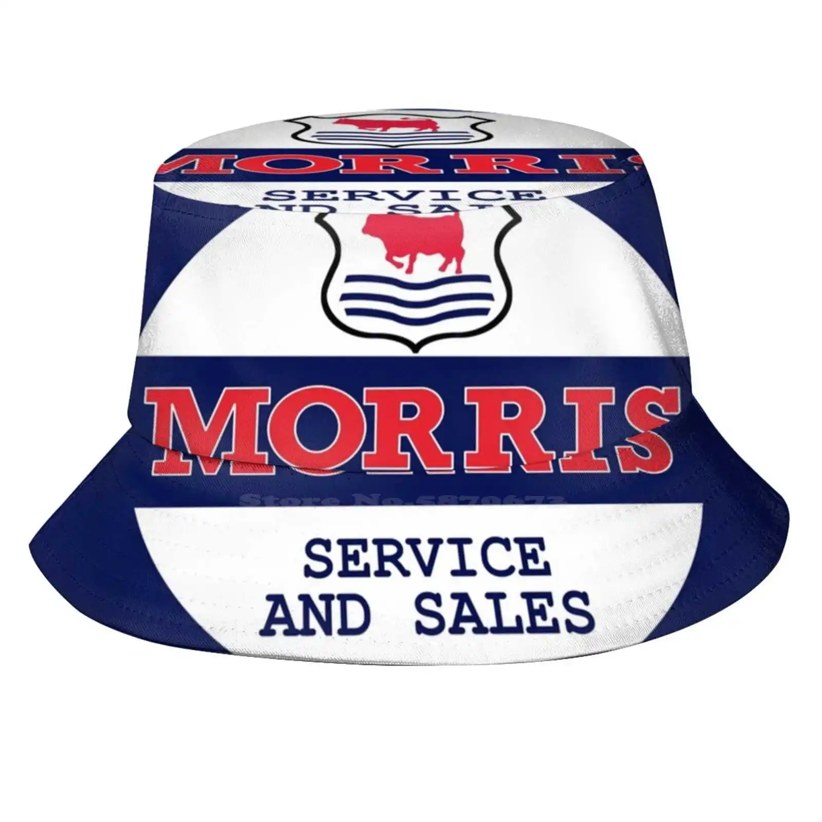 Morris Service And Sales Sun Cap Fisherman Hat Bucket Hats Morris Service And Sales Morris Motors British Car Mechanic Car