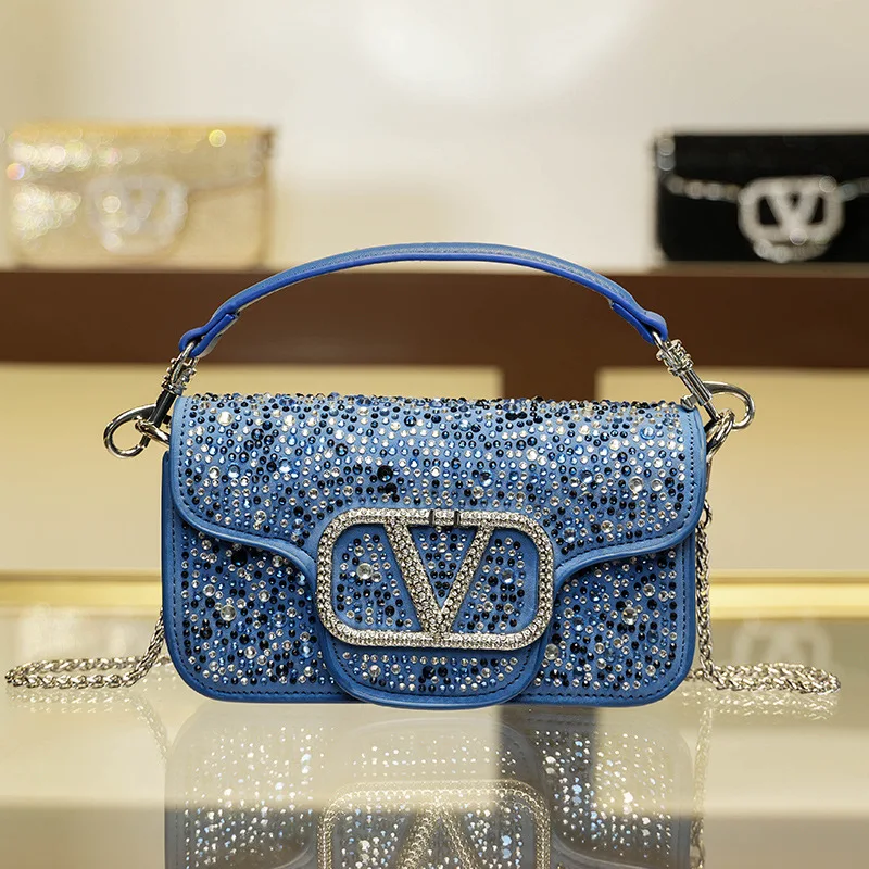 

Women's 2025 New Fall Winter Diamond-Embellished Evening Bag - Luxury Party Tote, Trendy Clutch Crossbody for Evening Events