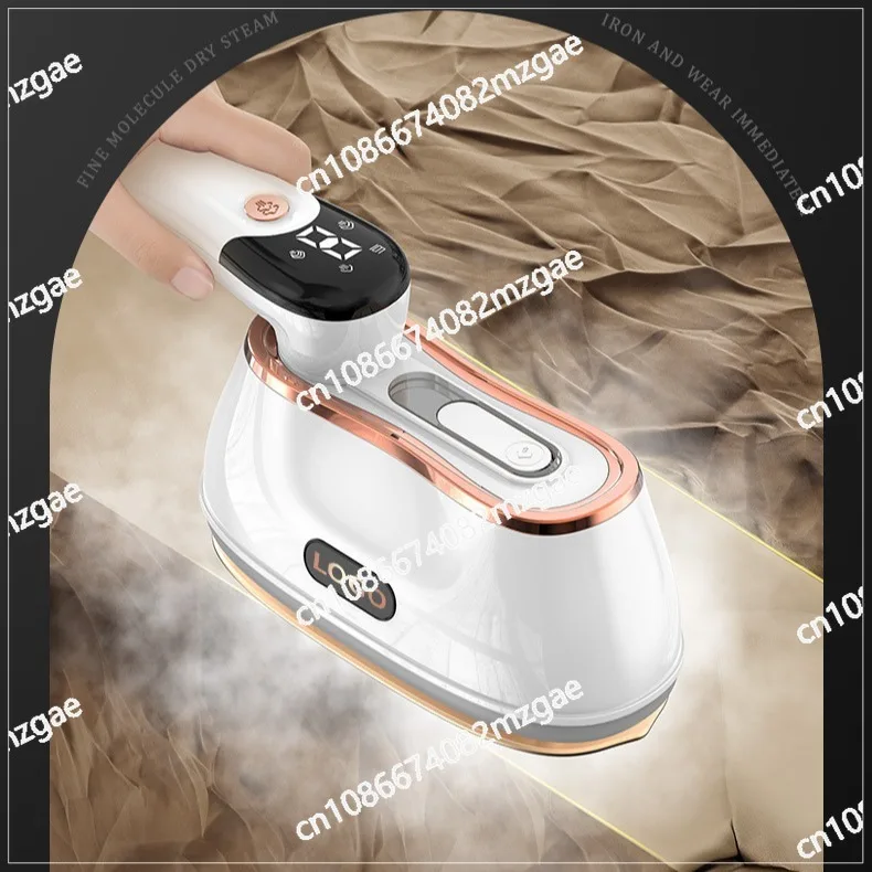 New Digital Display Steamer Iron Folding Handheld Hanging Iron Portable Rotatable Ironing Machine Home Ironing Clothes
