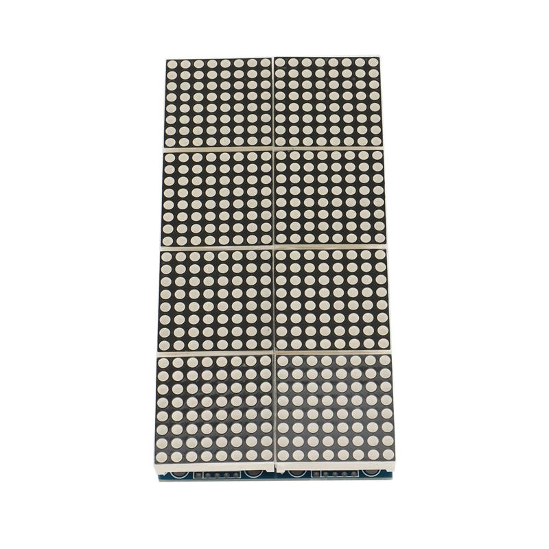 Módulo de matriz de puntos MAX7219 Módulo de pantalla de matriz de puntos 8 2X4 Módulo de controlador de control MCU