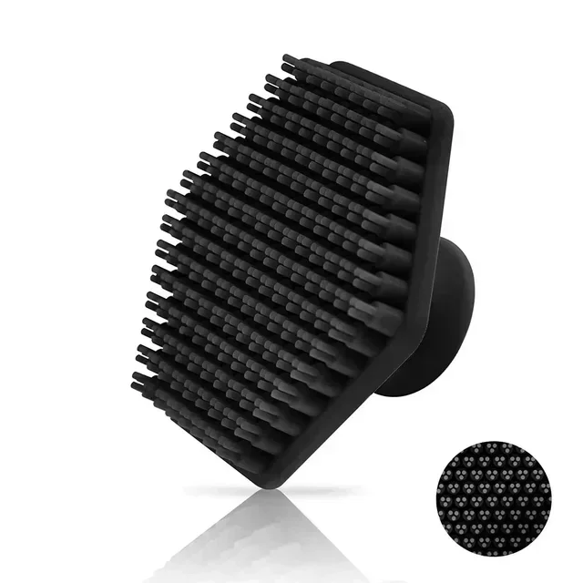 New Soft Silicone Exfoliating Brush Cleanser Manual Body Cleansing Scrubber Shower Gentle Massage Bath Brush Bathroom supplie